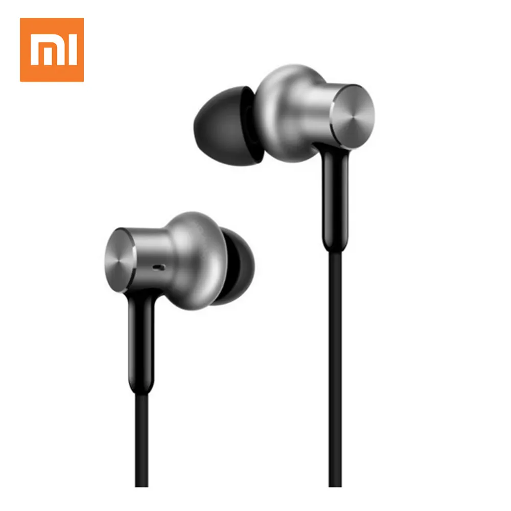 Original Xiaomi Mi In-Ear Hybrid Pro HD Earphone With Mic Noise Cancelling Headset for Mobile Phones Huawei Redmi 4 | Электроника