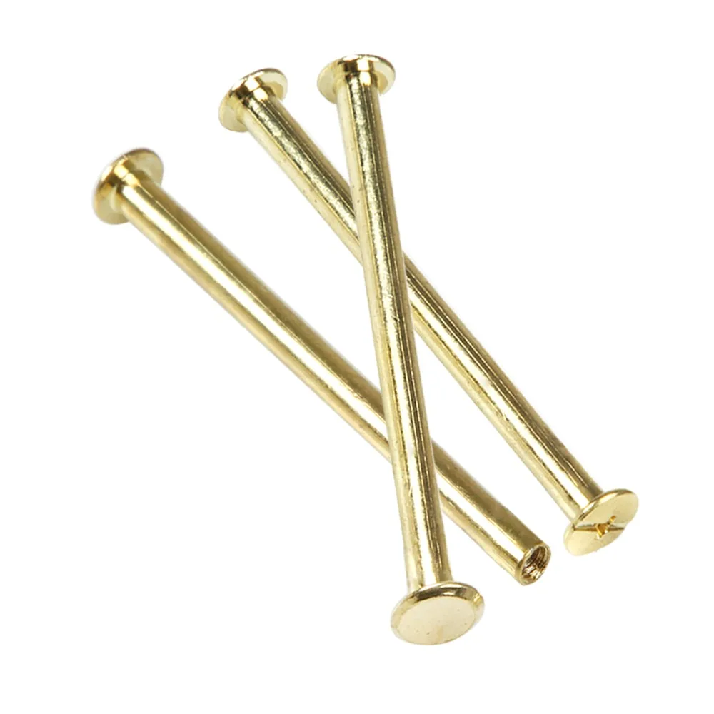 M5*60 Plated Copper Account Screw Rivet /Book Screw / Album Sample Book Docking Cook Pin M5 Hardware
M5*60 Plated Copper Account Screw Rivet /Book Screw / Album Sample Book Docking Cook Pin M5 Hardware