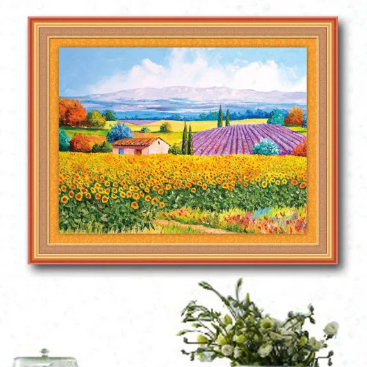 90*70CM Needlework Cross stitch,full Embroidery kit set,village garden flower lavender scenery Cross-Stitch decoration painting
90*70CM Needlework Cross stitch,full Embroidery kit set,village garden flower lavender scenery Cross-Stitch decoration painting