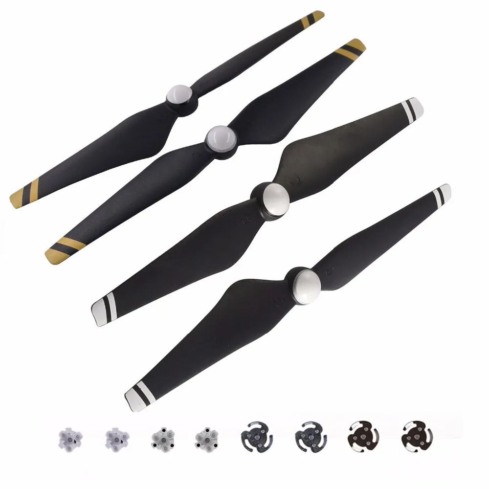 4PCS Propeller for DJI Phantom 4 4PRO 4A Drone Spare Parts 9450S Quick Release Props Blade with Motor Base golden and white
4PCS Propeller for DJI Phantom 4 4PRO 4A Drone Spare Parts 9450S Quick Release Props Blade with Motor Base golden and white
