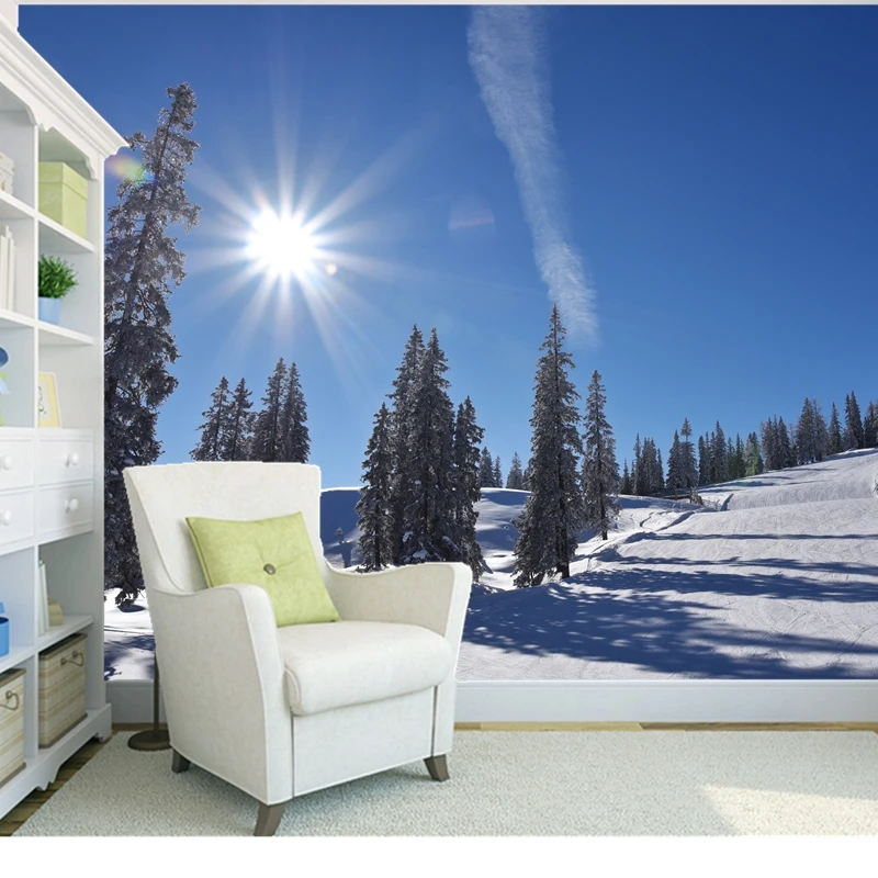 Custom natural landscape wallpaper, sunrise forest snow tree, 3D photo mural for living room bedroom background wall wallpaper
Custom natural landscape wallpaper, sunrise forest snow tree, 3D photo mural for living room bedroom background wall wallpaper
