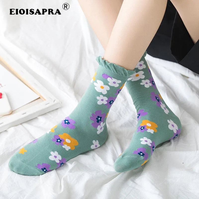 New Trend Fashion Designe Combed Cotton Women Socks Motion Casual Flowers Socks Bubble Side Happy Wedding Socks Women Gifts
New Trend Fashion Designe Combed Cotton Women Socks Motion Casual Flowers Socks Bubble Side Happy Wedding Socks Women Gifts