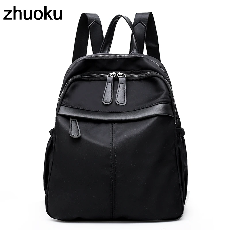 Small Waterproof Nylon Women Backpack Fashion Black Shoulder Back School Bag Preppy Style Backpacks for Teenage Girls
Small Waterproof Nylon Women Backpack Fashion Black Shoulder Back School Bag Preppy Style Backpacks for Teenage Girls