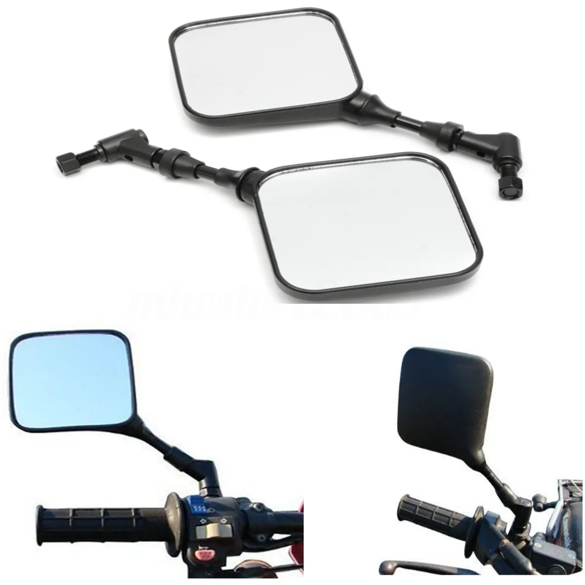 Black Motorcycle Rear View Mirrors Durable Portable adjustment for all angles For Suzuki DR 200 250 DR350 DRZ 400 650 DR650
Black Motorcycle Rear View Mirrors Durable Portable adjustment for all angles For Suzuki DR 200 250 DR350 DRZ 400 650 DR650