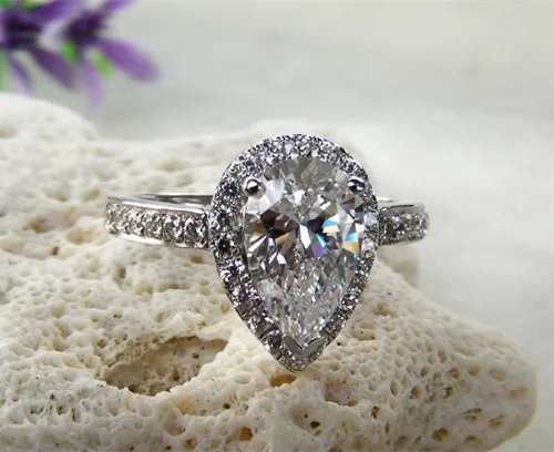 3Ct White Gold 585 Clear Pear Style Drop Style Female Wedding Ring For Women Top Brand Style Luxury Woman Gold Ring
3Ct White Gold 585 Clear Pear Style Drop Style Female Wedding Ring For Women Top Brand Style Luxury Woman Gold Ring