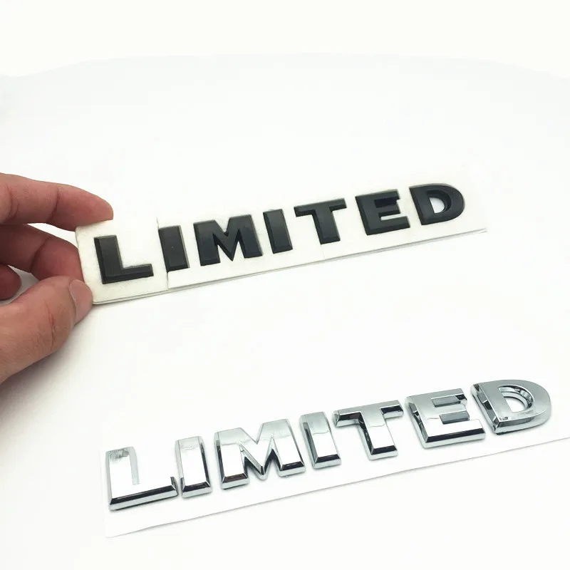 FDIK Car ABS plated Stickers LIMITED Tail Emblem Car styling SUV Car Body Sticker for Jeep Renegade Grand Cherokee Wrangler
FDIK Car ABS plated Stickers LIMITED Tail Emblem Car styling SUV Car Body Sticker for Jeep Renegade Grand Cherokee Wrangler