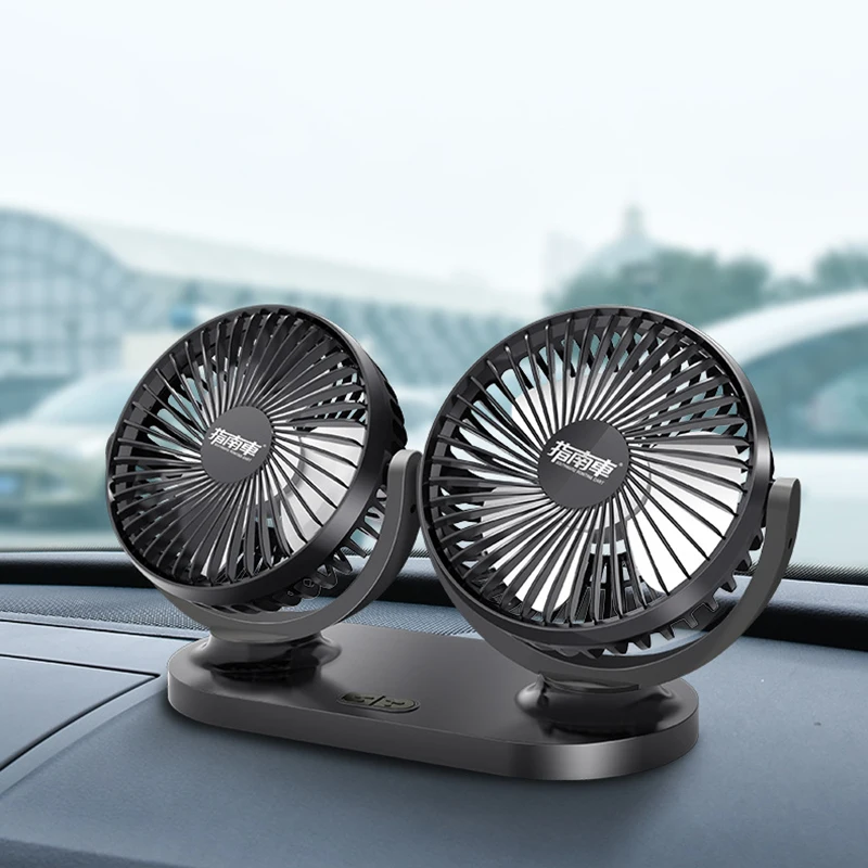 Protable USB Fan Double Head Car Fan 12V/24V Universal Rotatable Air Cooling Electric Fan Summer Cooler Truck Mini Fans
Protable USB Fan Double Head Car Fan 12V/24V Universal Rotatable Air Cooling Electric Fan Summer Cooler Truck Mini Fans