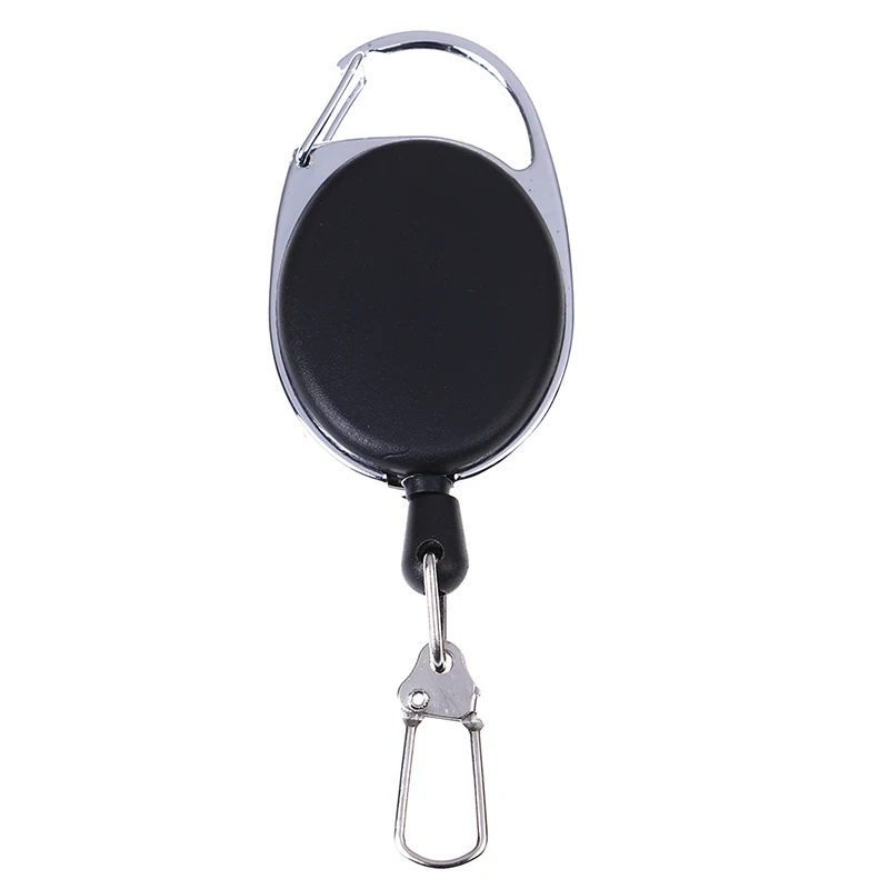 Recoil Extendable Metal Wire Key Chain Ring Belt Clip Pull Keyring Retracting ID Card Badge Holder
Recoil Extendable Metal Wire Key Chain Ring Belt Clip Pull Keyring Retracting ID Card Badge Holder