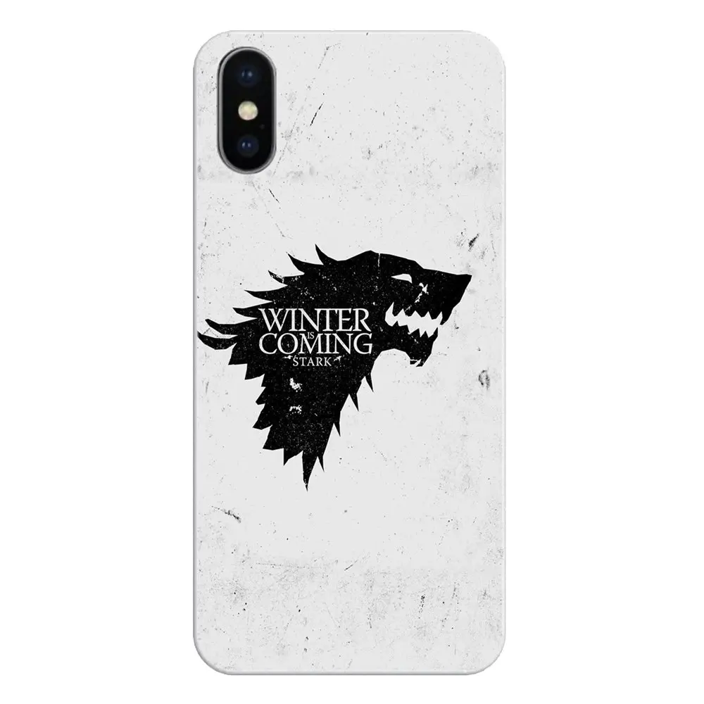Для Apple iPhone 4 4S 5 5S 5C SE 6 6S 7 8 X XR XS Plus MAX силиконовый чехол для телефона Игра престолов