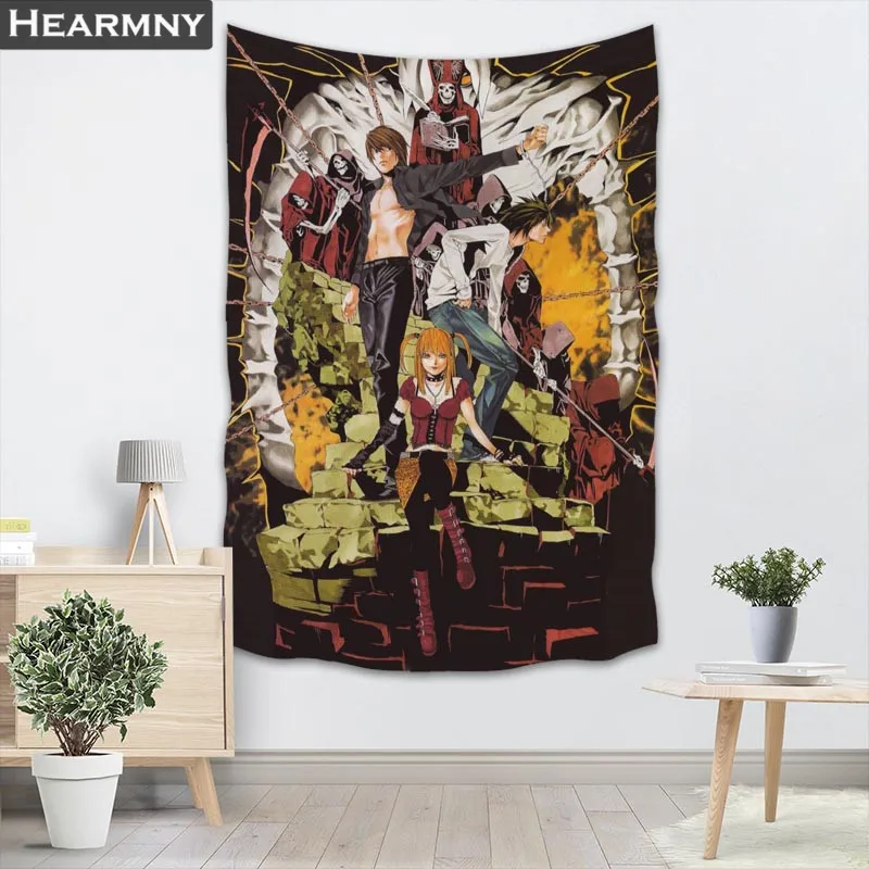 Custom Death Note Filme Wall Tapestry Home Decoration Wall Carpet Rectangular Modern Printing Fabric Yoga Mat Blanket Tapestry
Custom Death Note Filme Wall Tapestry Home Decoration Wall Carpet Rectangular Modern Printing Fabric Yoga Mat Blanket Tapestry