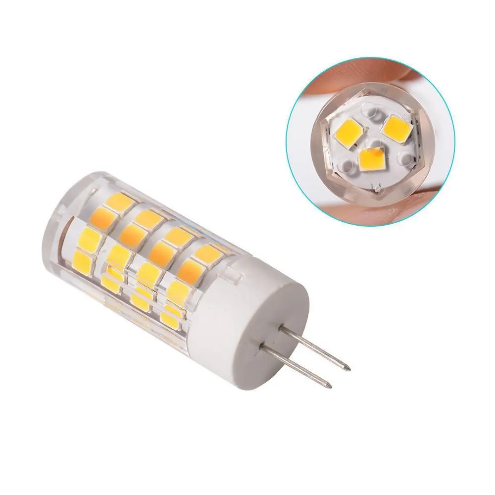 100pcs 5W G4 GY6.35 bi-pin Led Candle Bulb 2835 51SMD LED Energy Saving Lamp Ceramic Corn Light Bulb AC DC12V Warm White White
100pcs 5W G4 GY6.35 bi-pin Led Candle Bulb 2835 51SMD LED Energy Saving Lamp Ceramic Corn Light Bulb AC DC12V Warm White White