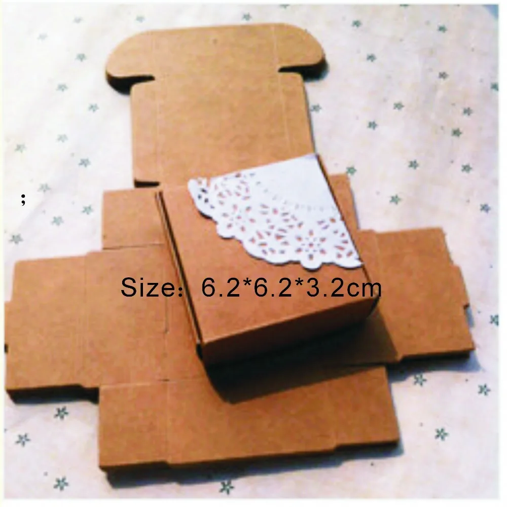 Wholesale 1000PCS/LOT Size 6.2*6.2*3.2cm Kraft Paper Box Free Print 1 Color LOGO Paper Gift Box
Wholesale 1000PCS/LOT Size 6.2*6.2*3.2cm Kraft Paper Box Free Print 1 Color LOGO Paper Gift Box