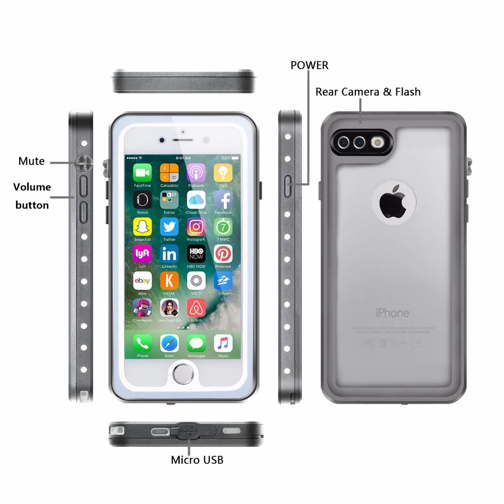 Red pepper 100%Sealed Waterproof Mobile Phone Case for iPhone7plus 5.5 inch purple apply to Swim Surfing Under Water Sports
Red pepper 100%Sealed Waterproof Mobile Phone Case for iPhone7plus 5.5 inch purple apply to Swim Surfing Under Water Sports