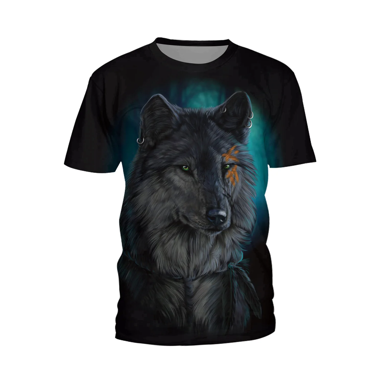 2019 Summer Casual TShirt Women Wolf Head Print T-Shirt O-Neck Loose Sleeveless Shirt B European American Men Ladies Tops Tee
2019 Summer Casual TShirt Women Wolf Head Print T-Shirt O-Neck Loose Sleeveless Shirt B European American Men Ladies Tops Tee