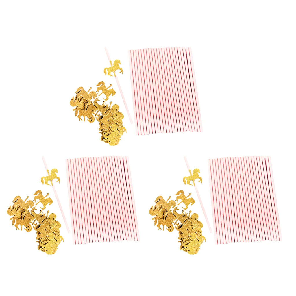 Pieces of 75 Pink Paper Straws with Gold Glitter Unicorn Kids Birthday Paper Tableware Party Supplier Favour
Pieces of 75 Pink Paper Straws with Gold Glitter Unicorn Kids Birthday Paper Tableware Party Supplier Favour