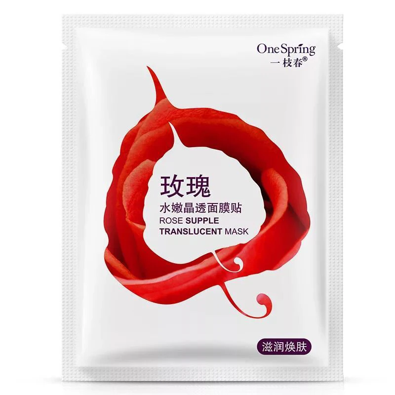 ONE SPRING 100% Natural Plants Extracts Facial Mask Rose Cherry Moisturizing Whitening Face Double Replenishment Skin Care | Красота и