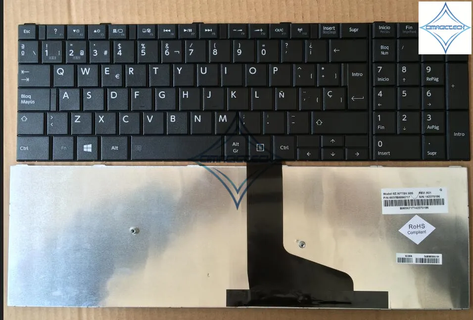 Новый для Toshiba Satellite L50-A L50-A-1DF L50D-A C70 L50t-A C70D C75 C75D L70 L75 SP ИСПАНСКИЙ ноутбук клавиатура для ноутбука
Новый для Toshiba Satellite L50-A L50-A-1DF L50D-A C70 L50t-A C70D C75 C75D L70 L75 SP ИСПАНСКИЙ ноутбук клавиатура для ноутбука