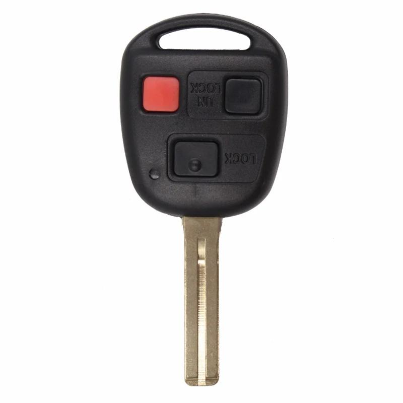 Keyecu 3 Buttons Replacement Car Remote Key Fob 4D67 Chip for Lexus GX470 LX470 2003 2004 2005 FCC: HYQ1512V | Автомобили и