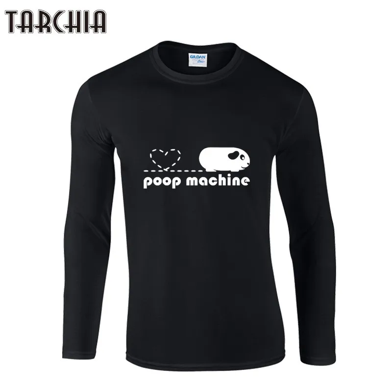 TARCHIA Fashion Men T Shirt POOP MACHINE Long Sleeve Cotton T-shirt Men Solid Tee Shirts Brand Designer Tshirt For Boys Camisa
TARCHIA Fashion Men T Shirt POOP MACHINE Long Sleeve Cotton T-shirt Men Solid Tee Shirts Brand Designer Tshirt For Boys Camisa