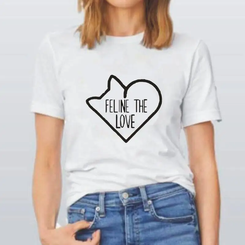 Женская хипстерская футболка с надписью The Love | одежда