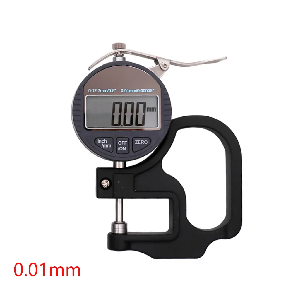 0-12.7mm Measuring Tool Jewelry Electronic 0.01/0.001mm Leather Portable LCD Screen Handheld For Paper Thickness Gauge Meter
0-12.7mm Measuring Tool Jewelry Electronic 0.01/0.001mm Leather Portable LCD Screen Handheld For Paper Thickness Gauge Meter