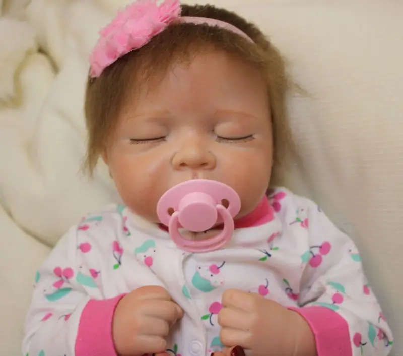 Top Quality Sudoll About 20" Reborn Soft Silicone Vinyl Doll Handmade Lifelike Newborn Doll Gift
Top Quality Sudoll About 20" Reborn Soft Silicone Vinyl Doll Handmade Lifelike Newborn Doll Gift