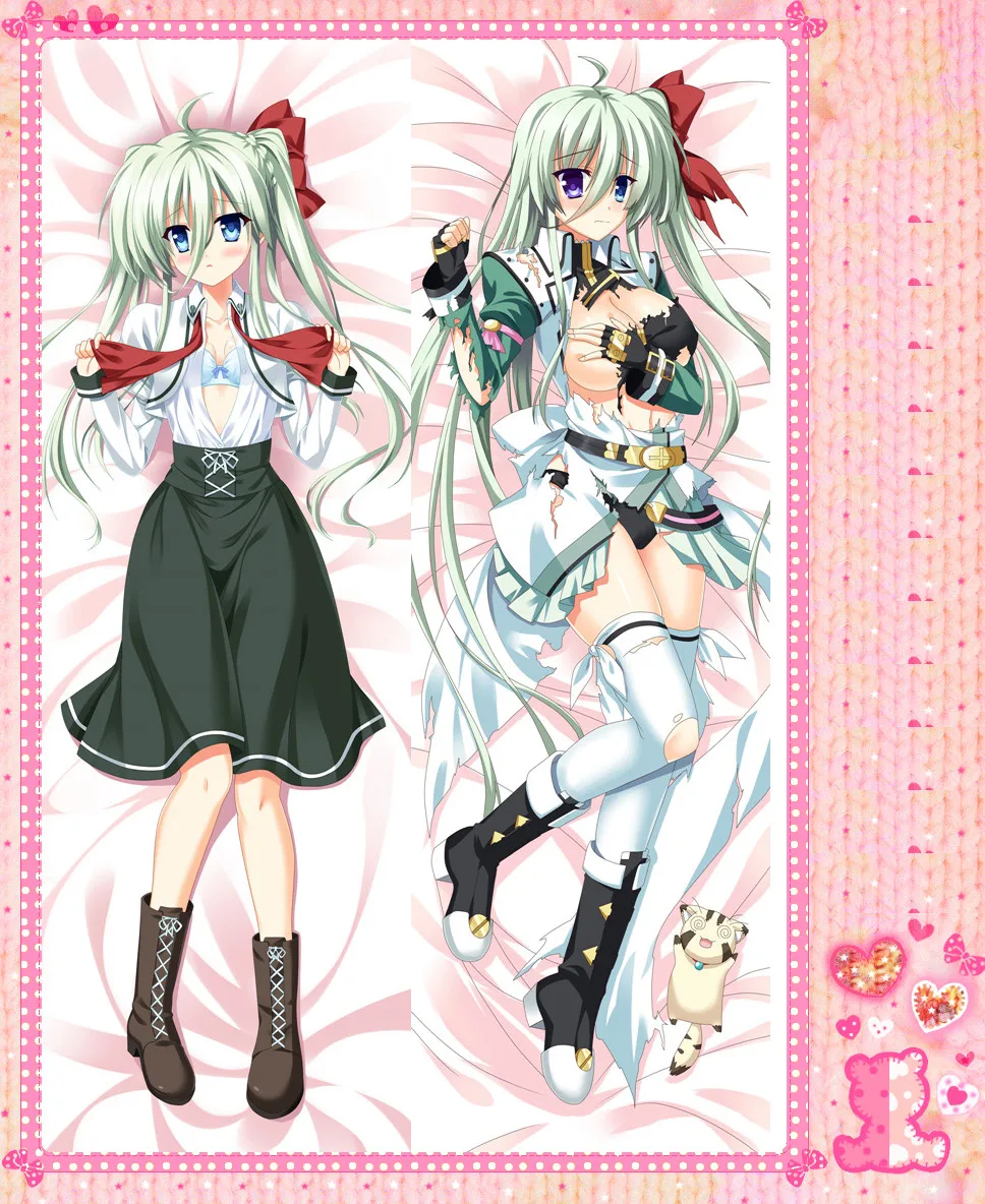 Anime Cartoon Mahou Shoujo Ririkaru Nanoha Double-Sided Bolster Hugging Pillow Case Pillow Cover Pillowcase Peach Skin No.53064
Anime Cartoon Mahou Shoujo Ririkaru Nanoha Double-Sided Bolster Hugging Pillow Case Pillow Cover Pillowcase Peach Skin No.53064