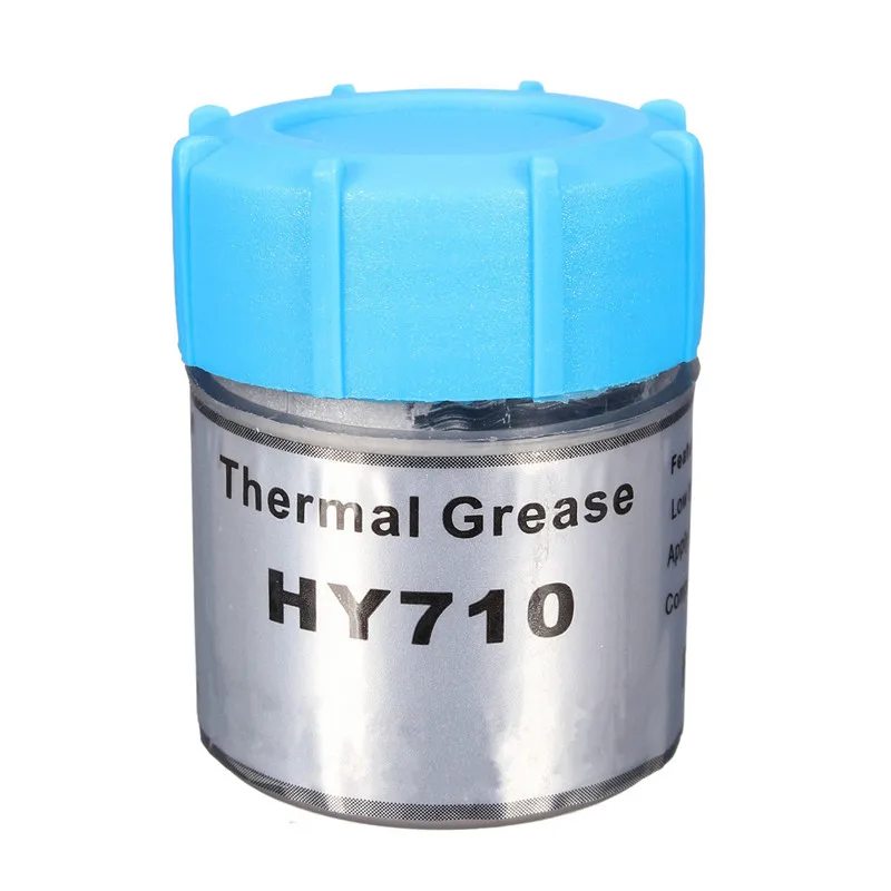 High Quality HY710 10g Silver Silicone Compound Thermal Conductive Grease Cooling Cooler Silicone Grease For CPU Heatsink
High Quality HY710 10g Silver Silicone Compound Thermal Conductive Grease Cooling Cooler Silicone Grease For CPU Heatsink