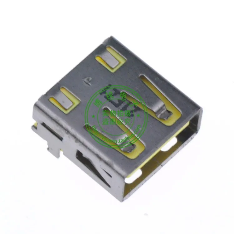 Taiwanese USB 2.0 connector 4PIN 90 degree bend feet short of fillet contacts facing down ( 10 )
Taiwanese USB 2.0 connector 4PIN 90 degree bend feet short of fillet contacts facing down ( 10 )