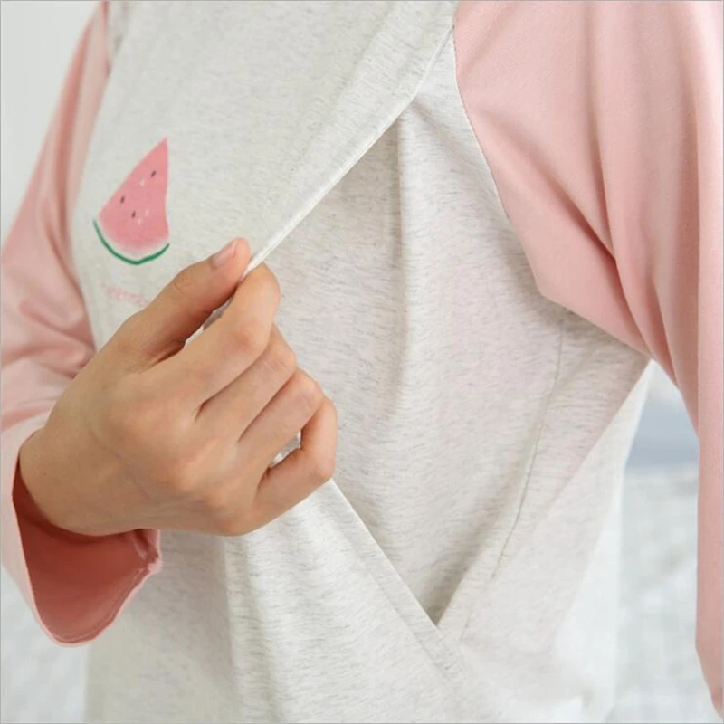 New maternity clothes casual breastfeeding pajamas postpartum nursing clothes pregnancy month clothes pregnant women home suit
New maternity clothes casual breastfeeding pajamas postpartum nursing clothes pregnancy month clothes pregnant women home suit
