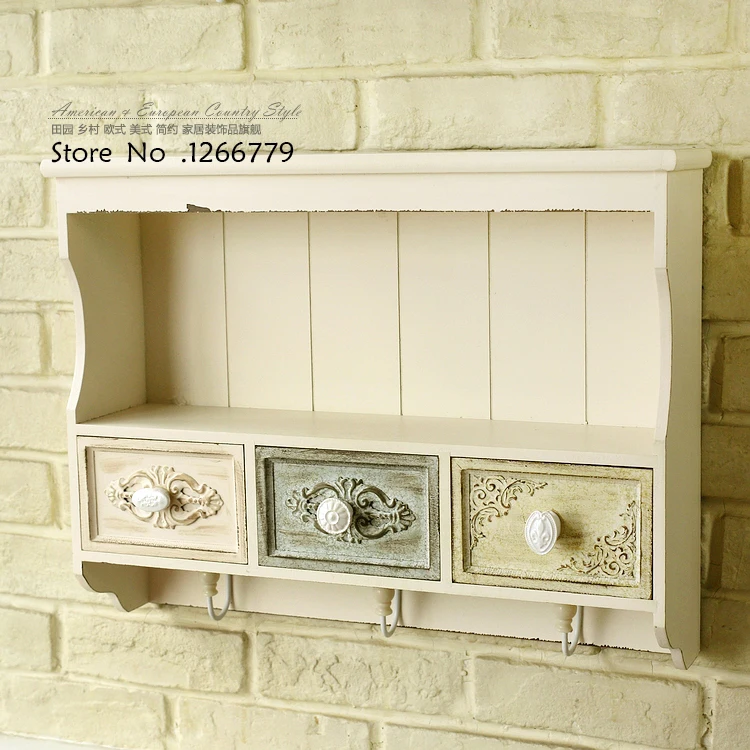 2018 NEW Do old European style of the living room wall decoration,wall storage rack+ hook,creative storage rack+ storage drawer
2018 NEW Do old European style of the living room wall decoration,wall storage rack+ hook,creative storage rack+ storage drawer