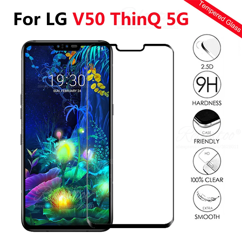 Protective glass on For LG V50 ThinQ 5G Screen Protector For LG V50 V 50 Tempered safety Glass lgV50 Full cover Protection Film
Protective glass on For LG V50 ThinQ 5G Screen Protector For LG V50 V 50 Tempered safety Glass lgV50 Full cover Protection Film