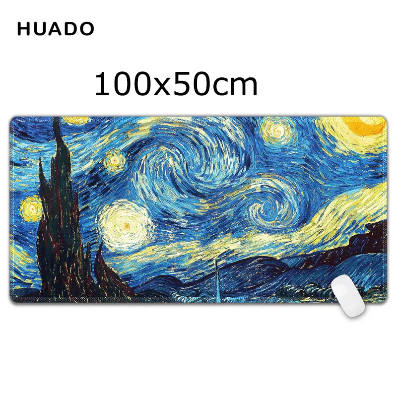 large computer mouse pads 1000x500mm speed Oil painting Keyboard Mat Desk Mat for game player/officer
large computer mouse pads 1000x500mm speed Oil painting Keyboard Mat Desk Mat for game player/officer