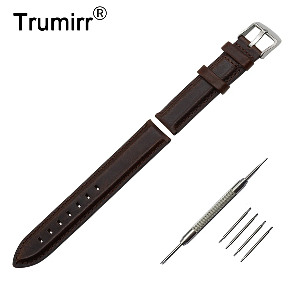 18mm 20mm First Layer Genuine Leather Watch Band for Omega Stainless Steel Buckle Strap Wrist Belt Bracelet Black Brown
18mm 20mm First Layer Genuine Leather Watch Band for Omega Stainless Steel Buckle Strap Wrist Belt Bracelet Black Brown