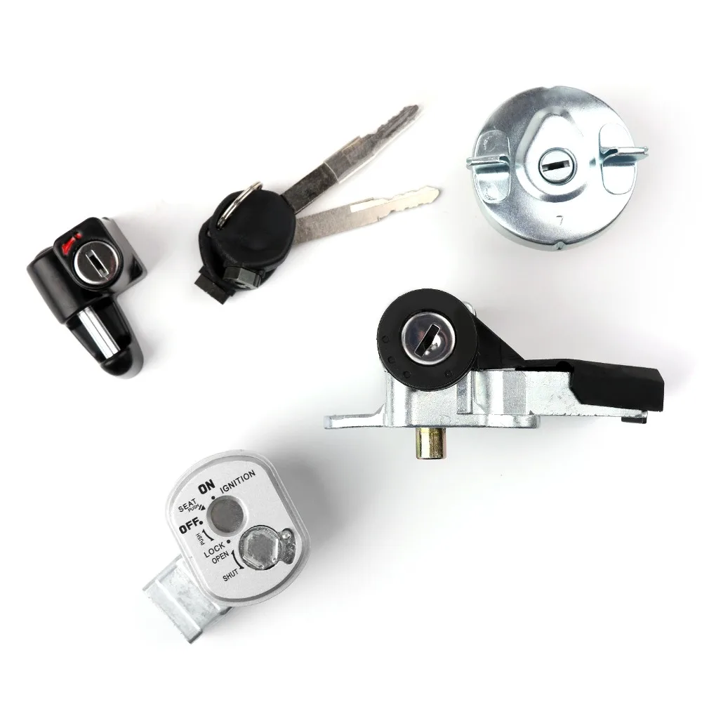 Комплект замков зажигания для мотоциклов Areyourshop 35014-GEZ-Y21, для Honda NPS50 Ruckus 2003-2005
Комплект замков зажигания для мотоциклов Areyourshop 35014-GEZ-Y21, для Honda NPS50 Ruckus 2003-2005
