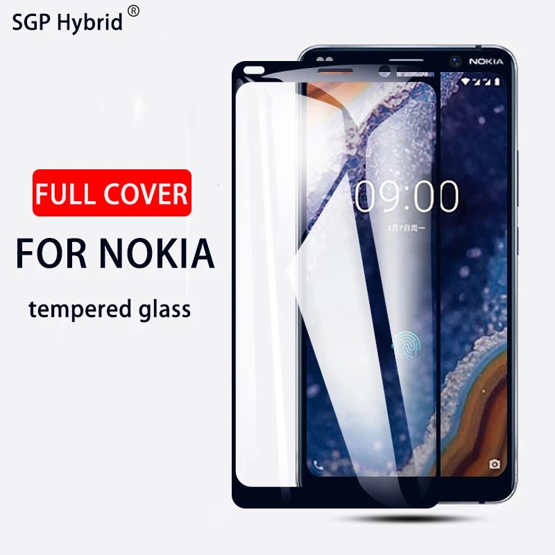 Закаленное стекло для Nokia 5 1 Plus Защита экрана 6 X5 3 7 8 защитная стеклянная пленка
