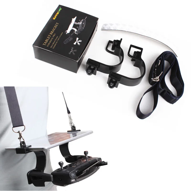 Dual Hook 7.9in 9.7in Tablet Bracket Support Holder Remote Controller Clip For DJI SPARK MAVIC PRO
Dual Hook 7.9in 9.7in Tablet Bracket Support Holder Remote Controller Clip For DJI SPARK MAVIC PRO