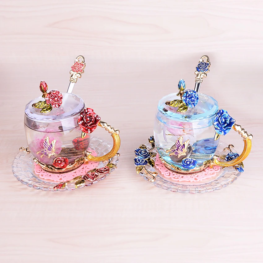 Europe Style Colorful Glass Cup Enamel Applique Crystal Cup Tea Cup Coffee Cup Creative Wedding Gift Home Party Drinking Ware
Europe Style Colorful Glass Cup Enamel Applique Crystal Cup Tea Cup Coffee Cup Creative Wedding Gift Home Party Drinking Ware