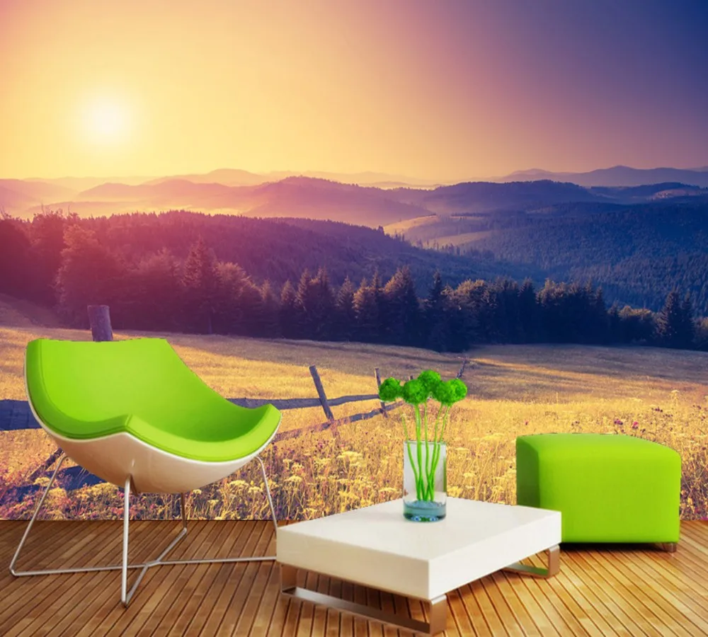 Free Shipping Fantasy Sunset HD Nature Scenery TV Background Wall Painting Custom 3D Fall Grassland Living Room Decoration Mural
Free Shipping Fantasy Sunset HD Nature Scenery TV Background Wall Painting Custom 3D Fall Grassland Living Room Decoration Mural