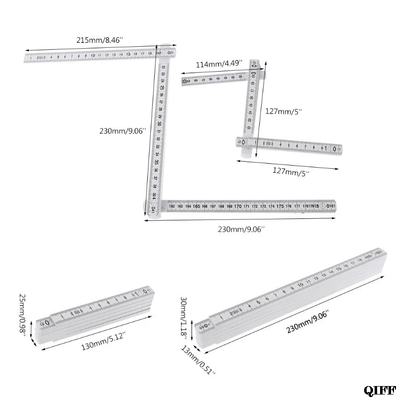 1M 2M 10-parts Folding Carpenters Ruler Lightweight Compact Measuring Stick Slide Fold Up for Woodworking Jun21
1M 2M 10-parts Folding Carpenters Ruler Lightweight Compact Measuring Stick Slide Fold Up for Woodworking Jun21