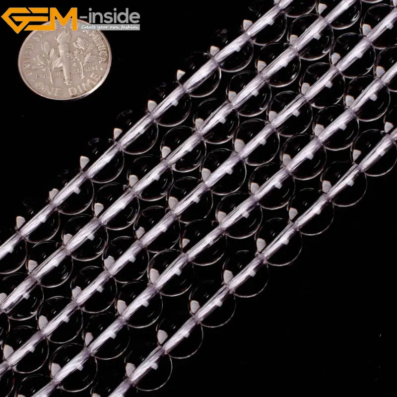 Gem-inside 8-14mm Natural Round Smooth Rock Crystal Quartz Beads For Jewelry Making Beads DIY Beads Bracelets For Women Gift
Gem-inside 8-14mm Natural Round Smooth Rock Crystal Quartz Beads For Jewelry Making Beads DIY Beads Bracelets For Women Gift