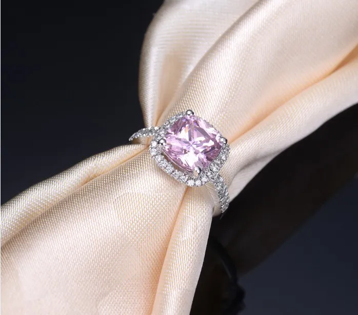3 CT Excellent A-OK Quality Pink Cushion Female Engagement G18K Ring Solid 18k White Gold Wedding Ring With Ring Box
3 CT Excellent A-OK Quality Pink Cushion Female Engagement G18K Ring Solid 18k White Gold Wedding Ring With Ring Box
