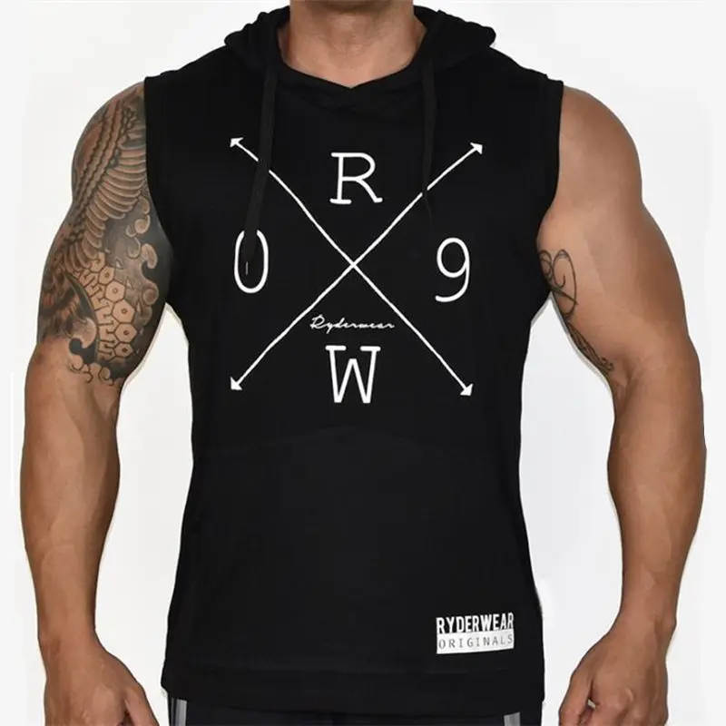Men Bodybuilding Cotton Tank Tops Gyms Fitness Hooded Vest Sleeveless Hoodie Male Jogger Workout Tops Brand Sweatshirt Clothing
Men Bodybuilding Cotton Tank Tops Gyms Fitness Hooded Vest Sleeveless Hoodie Male Jogger Workout Tops Brand Sweatshirt Clothing