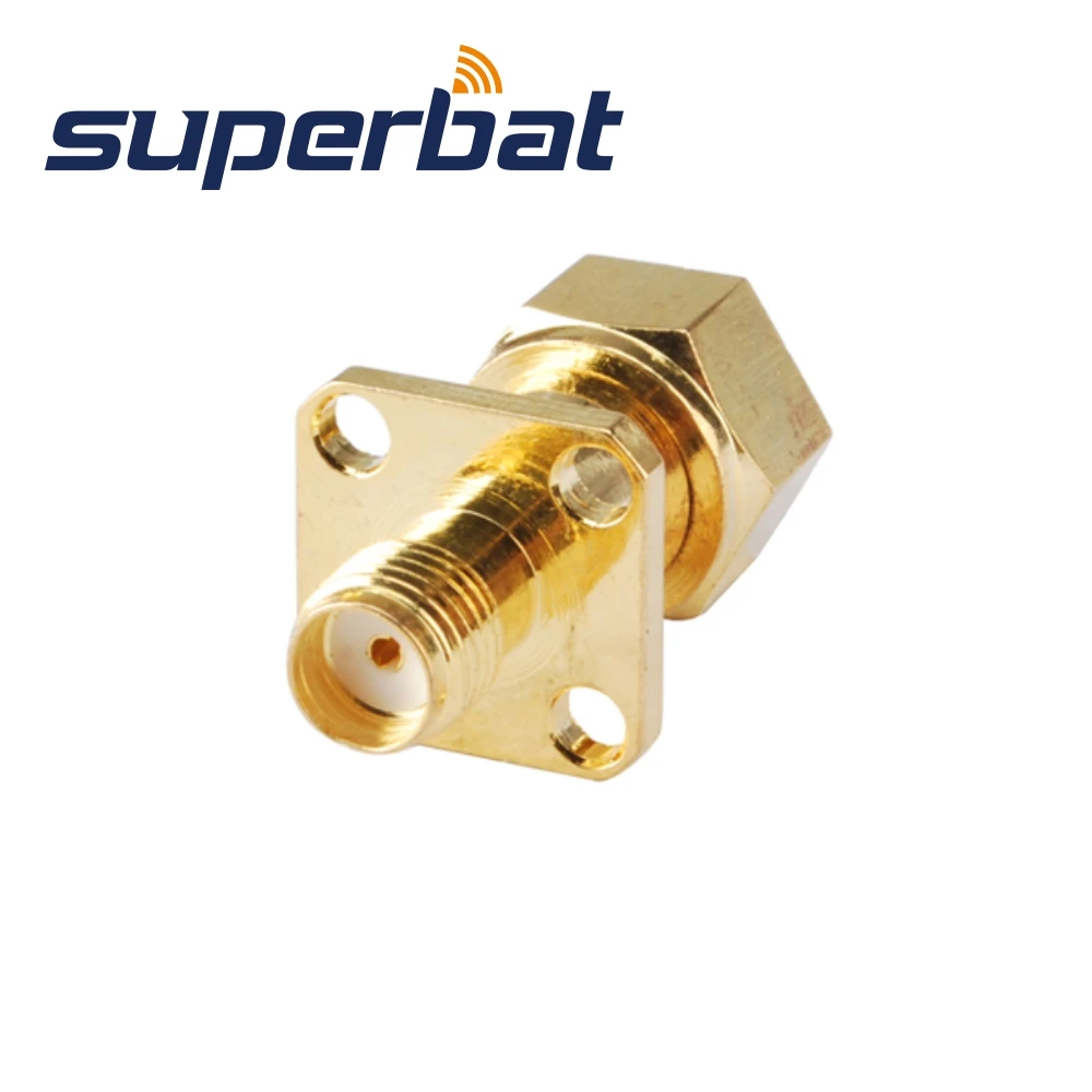 Superbat SMA F адаптер Jack к Plug прямой коаксиальный радиочастотный разъем|Кабели связи| |