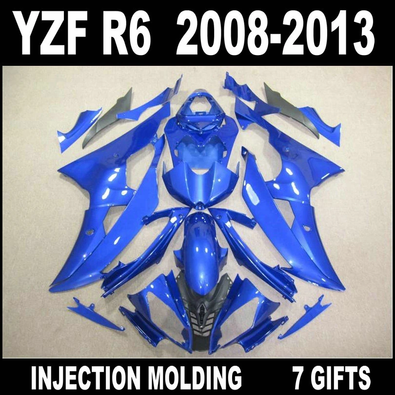 Motorcycle parts for YAMAHA R6 2008 2009 - 2013 fairing kit beautiful light blue gray fairings YZF R6 08 09 10 11 12 13+7 gifts
Motorcycle parts for YAMAHA R6 2008 2009 - 2013 fairing kit beautiful light blue gray fairings YZF R6 08 09 10 11 12 13+7 gifts