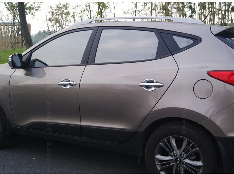 FUNDUOO For Hyundai IX35 Tucson 2009 2010 2011 2012 2013 2014 New Chrome Car Door Handle Cover Trim with Smart Keyholes
FUNDUOO For Hyundai IX35 Tucson 2009 2010 2011 2012 2013 2014 New Chrome Car Door Handle Cover Trim with Smart Keyholes