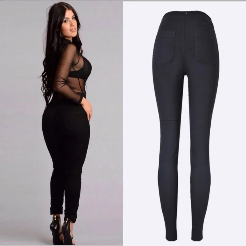 Sexy Stretchy Skinny Jeans Women High waist Vintage Jeans Casual Denim Pencil Pants Female Trousers Streetwear
Sexy Stretchy Skinny Jeans Women High waist Vintage Jeans Casual Denim Pencil Pants Female Trousers Streetwear