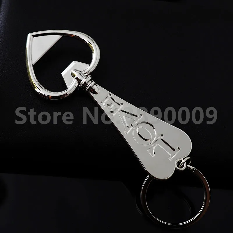 50 Pcs Creative LOVE heart-shaped bottle opener key chain zinc alloy love love key ring pendant custom LOGO
50 Pcs Creative LOVE heart-shaped bottle opener key chain zinc alloy love love key ring pendant custom LOGO