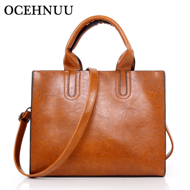 OCEHNUU Simple Solid PU Leather Women Handbag Crossbody Shoulder Bag Female Malas De Senhora Woman Tote Bags 2019 High Quality
OCEHNUU Simple Solid PU Leather Women Handbag Crossbody Shoulder Bag Female Malas De Senhora Woman Tote Bags 2019 High Quality