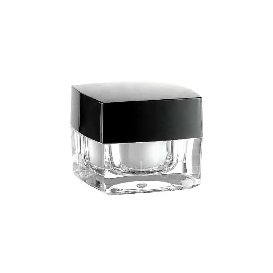 Free shipping square acrylic cream jar / containers / bottle , crystal bottle,Black Lid Cosmetic Package Acrylic Container
Free shipping square acrylic cream jar / containers / bottle , crystal bottle,Black Lid Cosmetic Package Acrylic Container